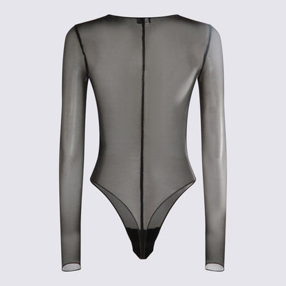 Elisabetta Franchi Black Bodysuit