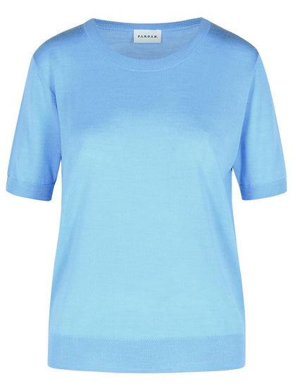 P.A.R.O.S.H. Light Blue Wool Blend Sweater