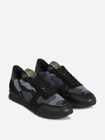 Valentino Garavani Rockrunner Camouflage Sneakers