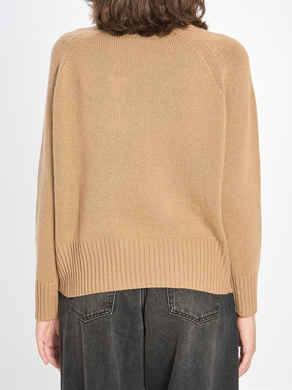 Turtleneck In Wool And Cashmere