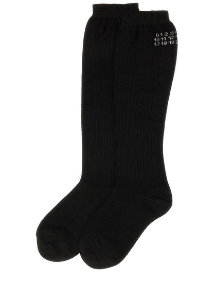 MM6 Maison Margiela High Socks
