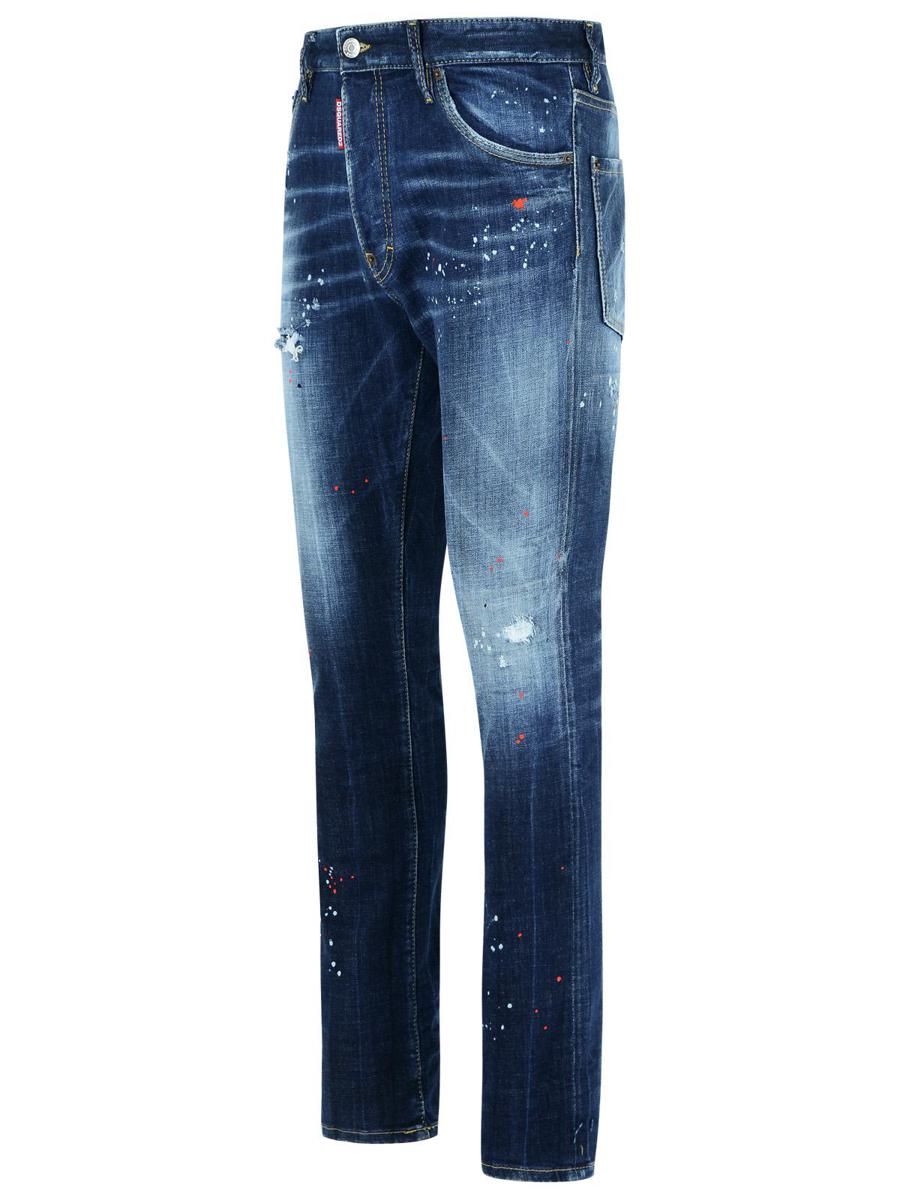 DSQUARED2 'Cool Guy' Medium Blue Wash Cotton Denim Jeans