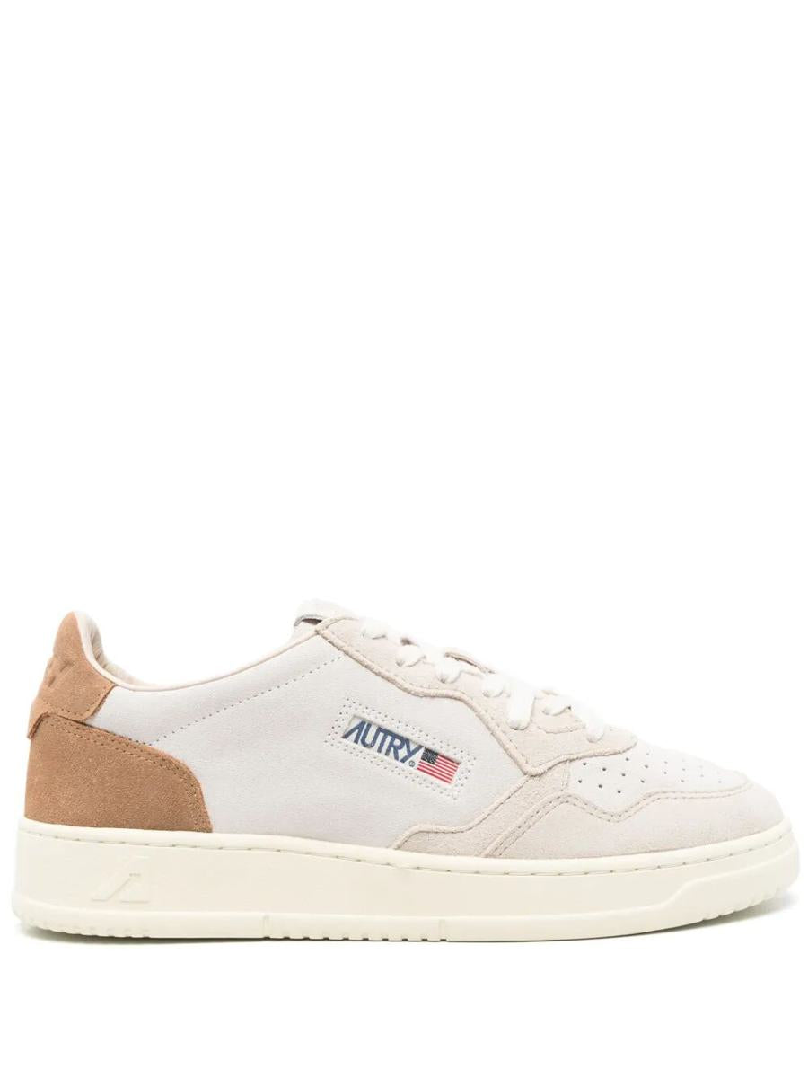 Autry "Medalist Low" Suede Sneakers Shoes