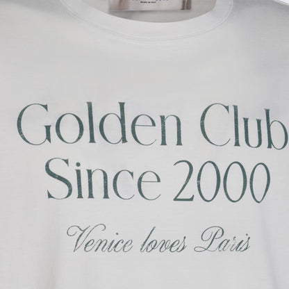 Golden Goose White Cotton T-Shirt