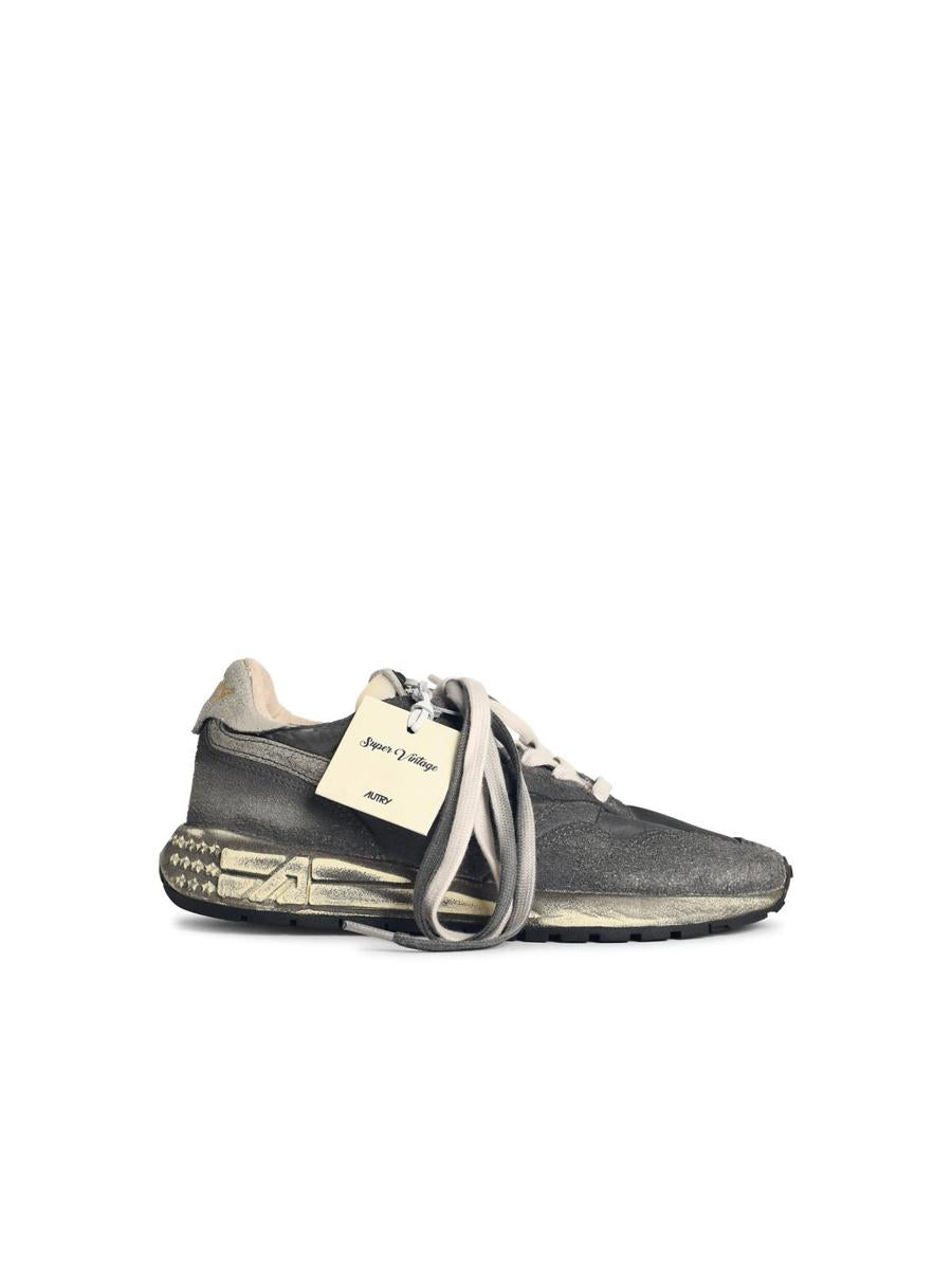 Autry Black 'Reelwind Sv' Sneakers