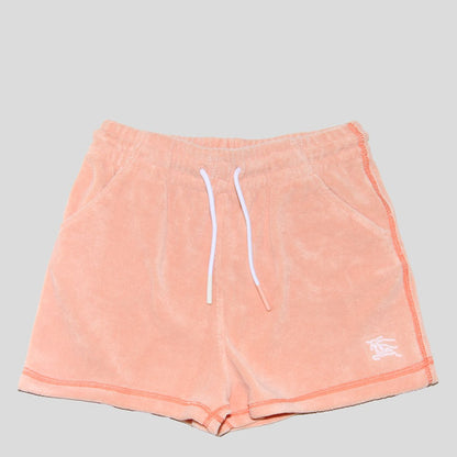 Burberry Kids Dusky Coral Cotton Blend Shorts
