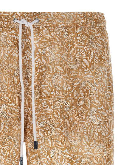 Barba Paisley Floral Swimsuit