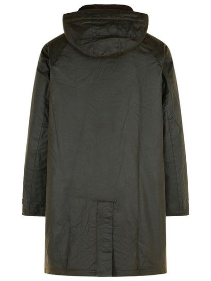 Barbour 'Beudale' Brown Waxed Cotton Parka