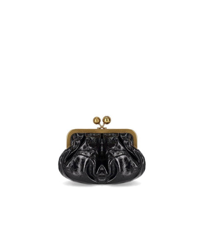 Weekend Max Mara Pasticcino Navetta Small Black Clutch