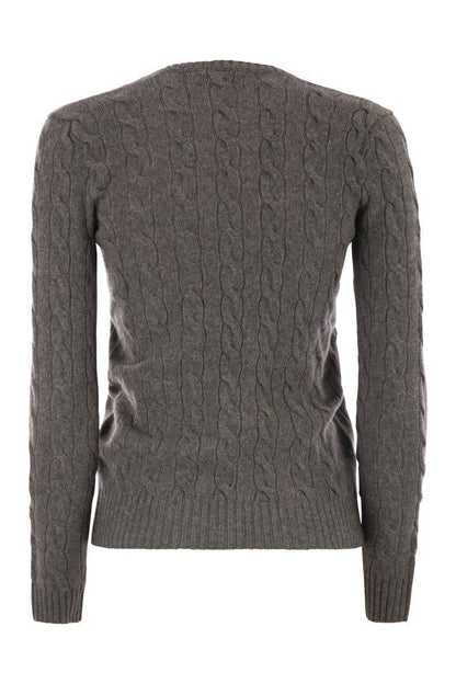 Polo Ralph Lauren Wool And Cashmere Cable Knit Jumper