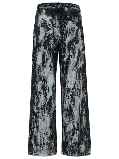 Ganni 'Izey' Black Cotton Jeans