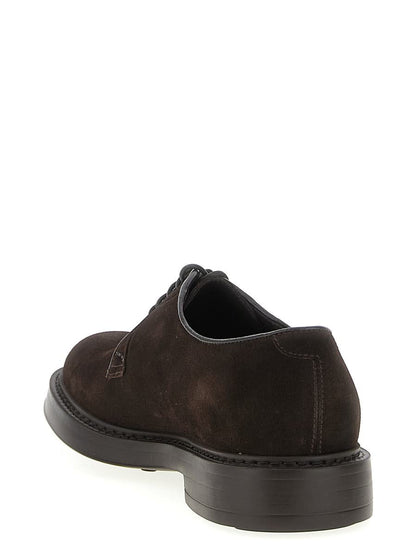 Doucal's Suede Lace Up