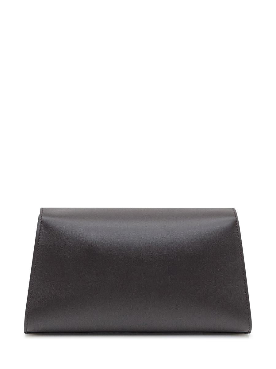 Salvatore Ferragamo Ferragamo Clutch Bag In Black Leather