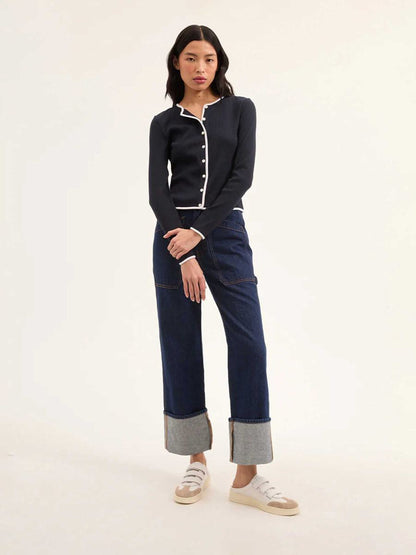Veronica Beard Wilmer Cotton Cardigan