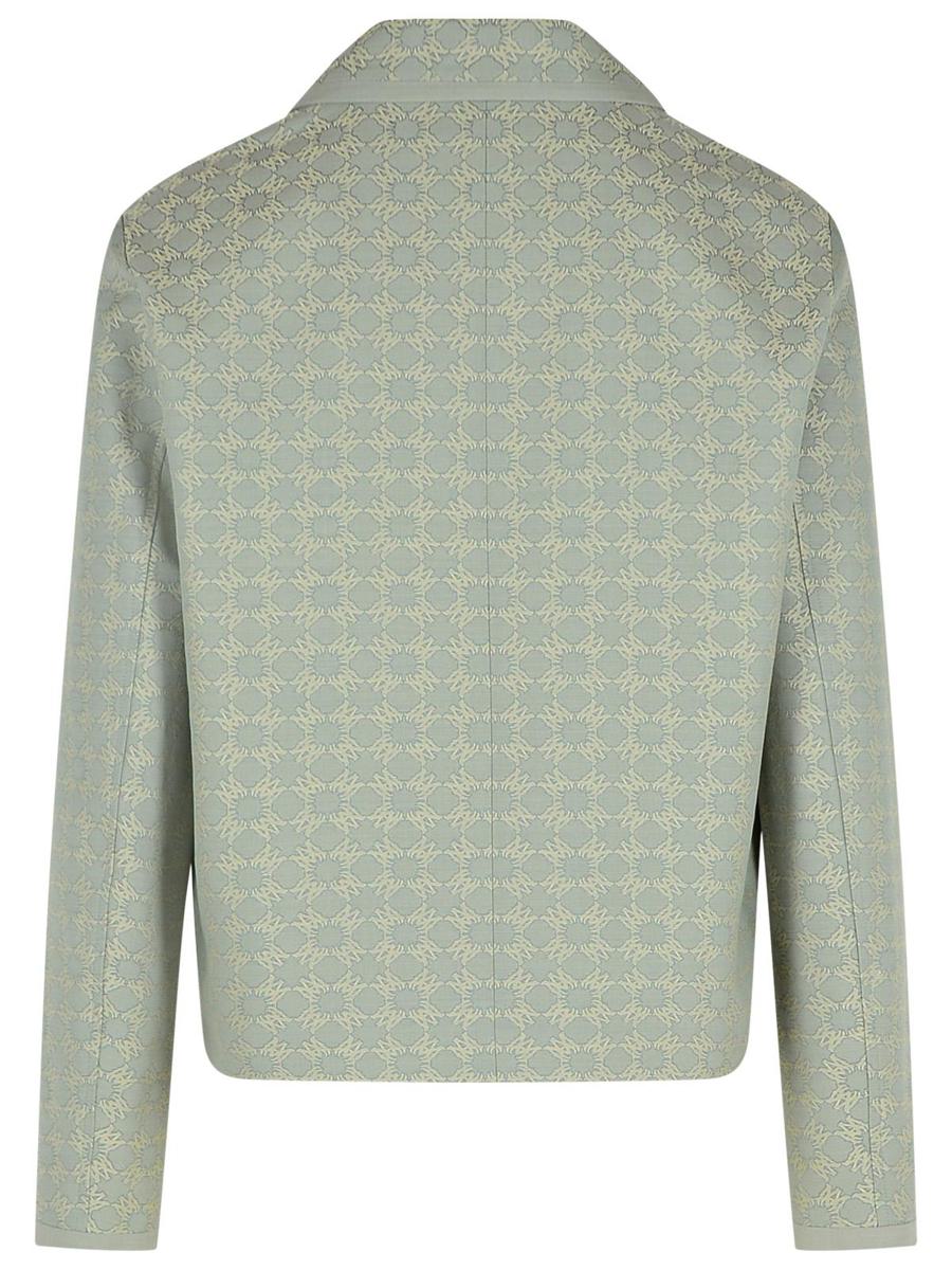 Amiri Light Blue Cotton Blend Jacket