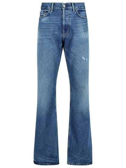 Acne Studios '2010M' Blue Cotton Jeans