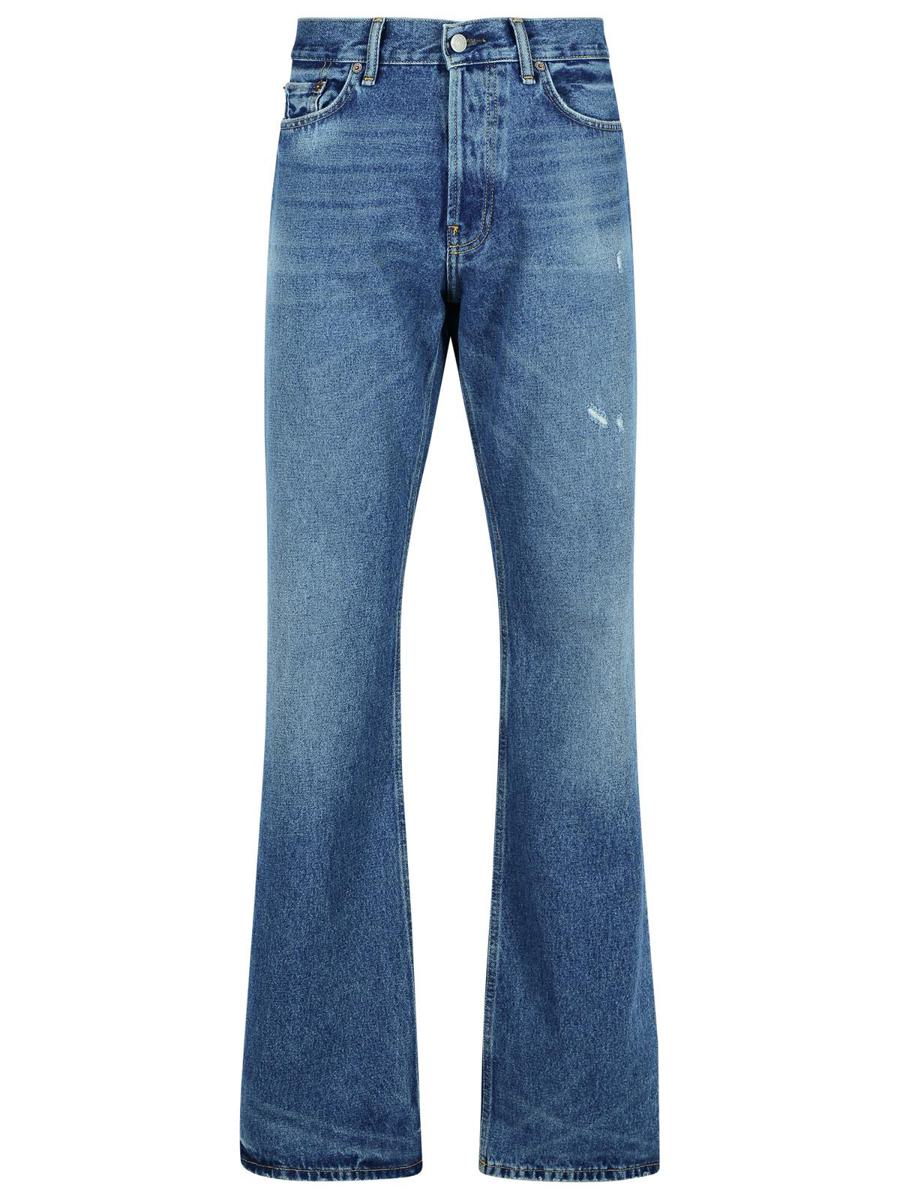 Acne Studios '2010M' Blue Cotton Jeans
