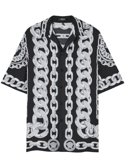 Versace 'Medusa Chains' Shirt