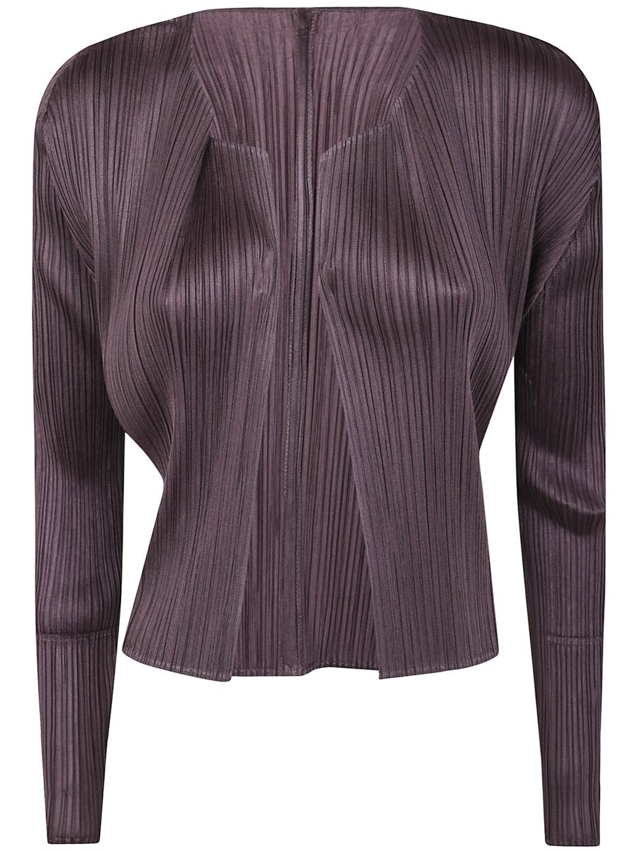Pleats Please Issey Miyake "Monthly Colors: July" Cardigan Clothing