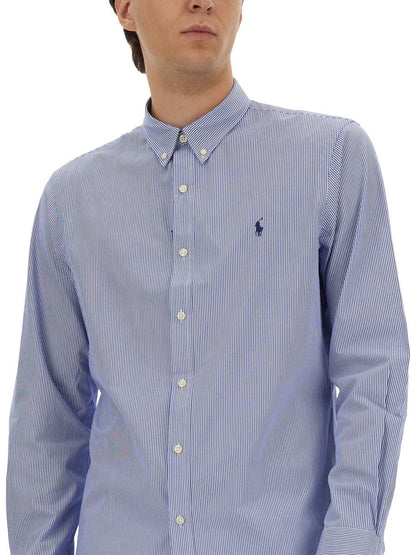 Polo Ralph Lauren Cotton Shirt With Logo