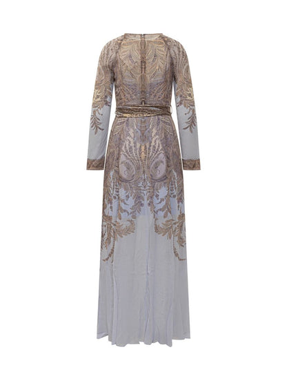 Zimmermann Zimmermann Long Printed Chiffon Dress
