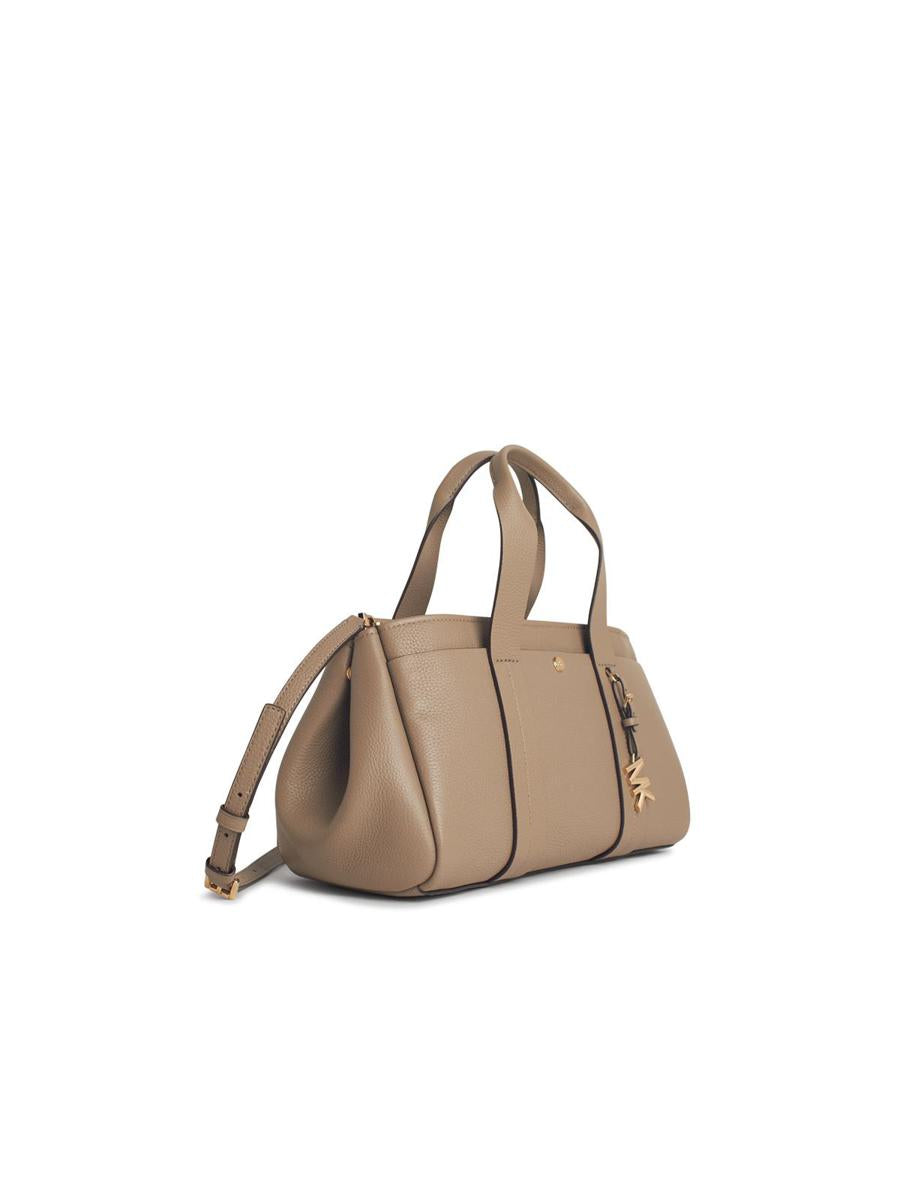 Michael Kors 'Romee' Dove Grey Leather Bag