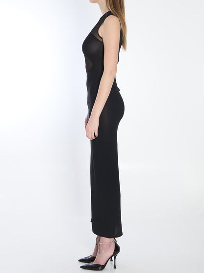 Knit Molded Midi Dress