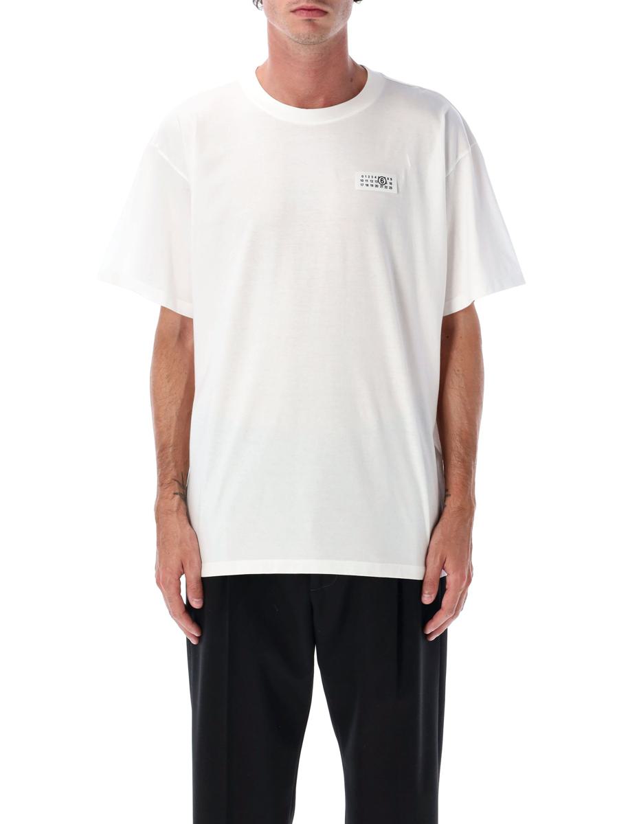 MM6 Maison Margiela Trompe L'Oeil Printed Cotton T-Shirt