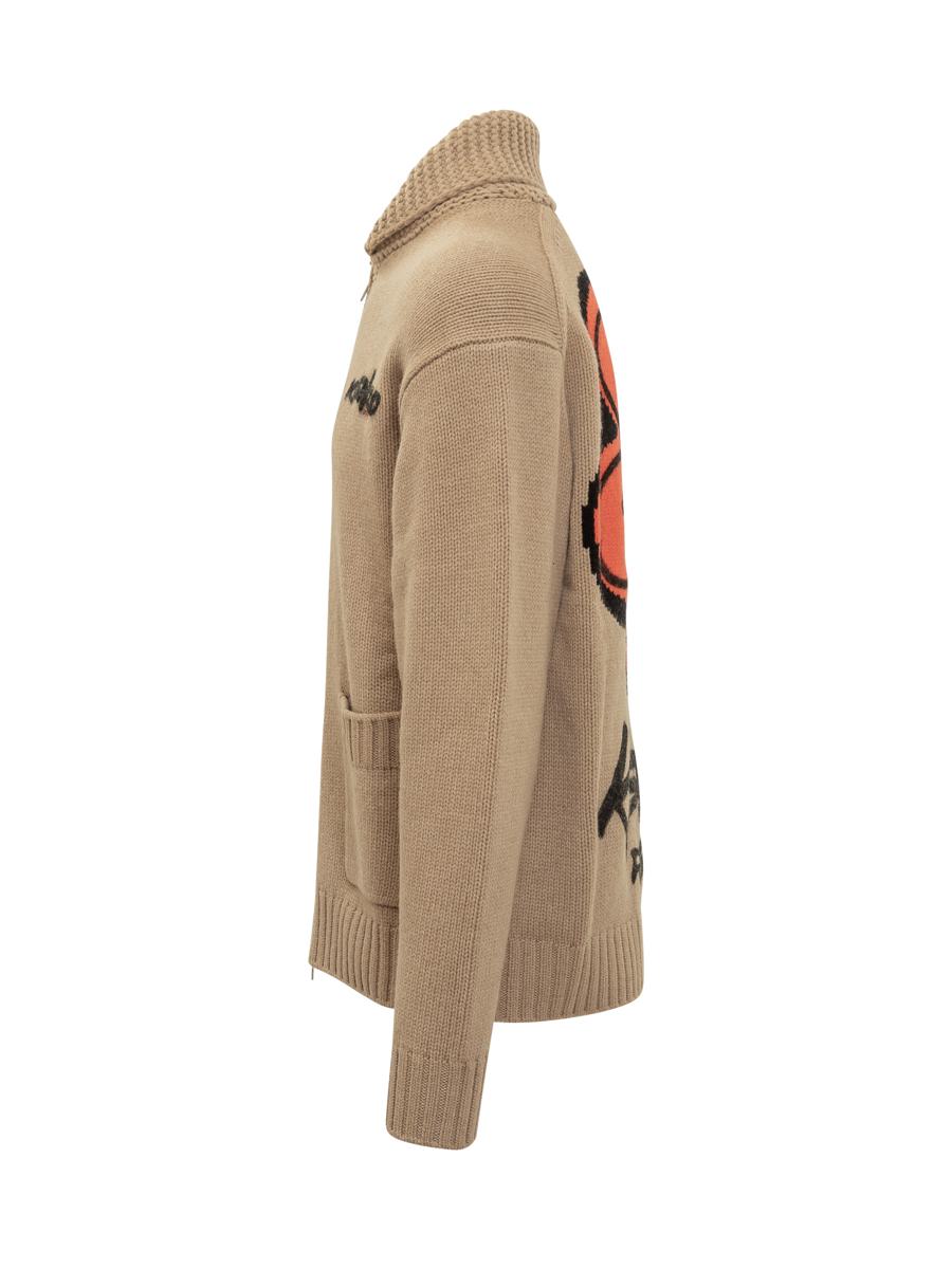 Kenzo Kenzo Men'S Knitted Cardigan With Zip