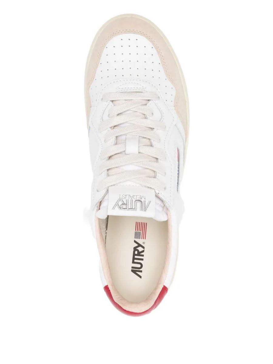 Autry "Medalist Low" Suede Sneakers Shoes