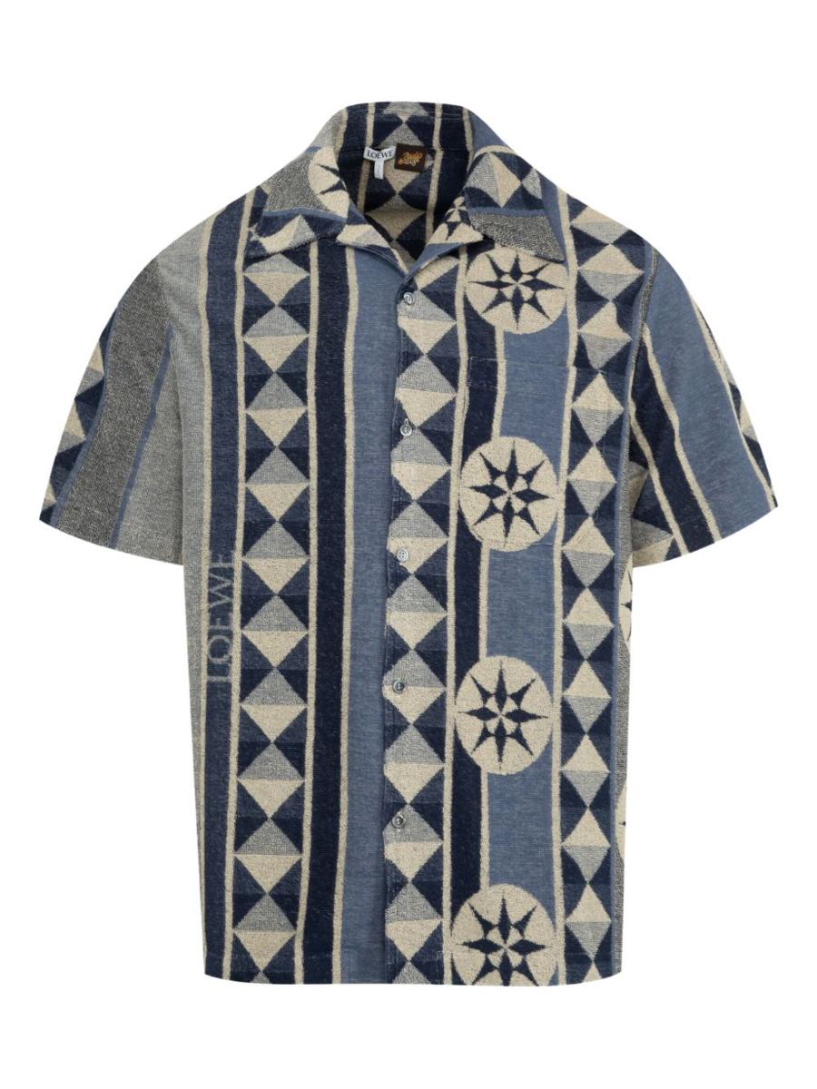 Loewe x Paula's Ibiza Jacquard Cotton Shirt