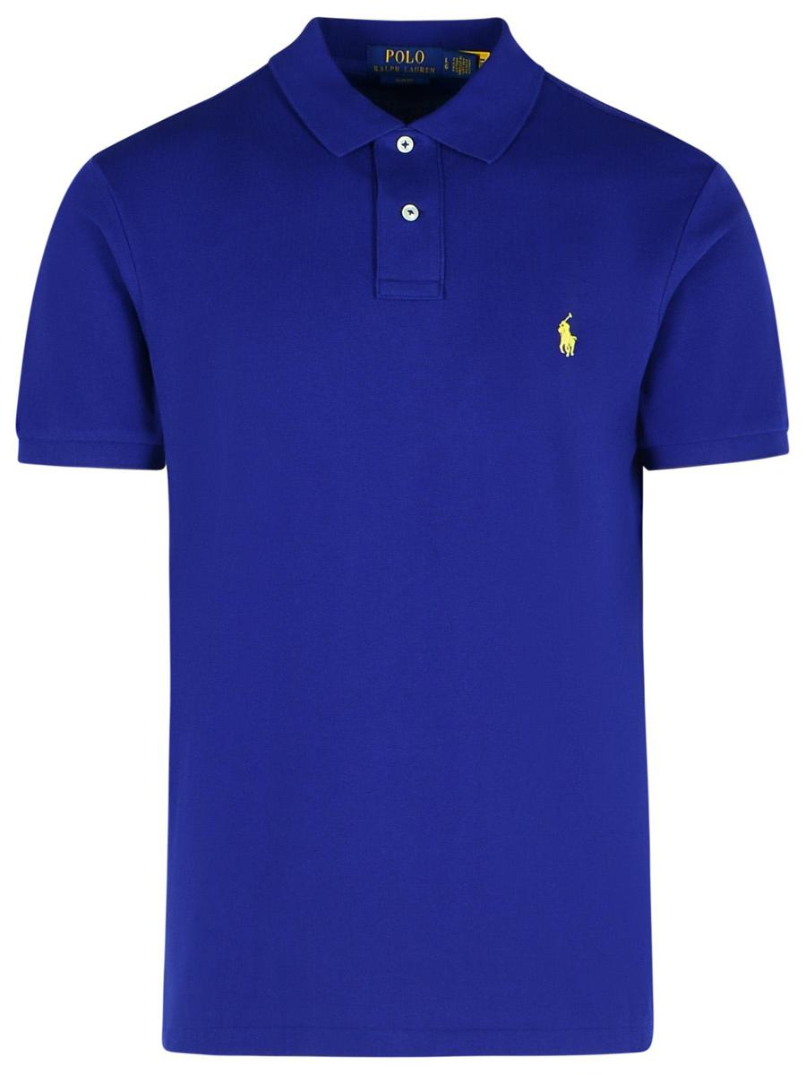 Polo Ralph Lauren Blue Cotton Polo Shirt