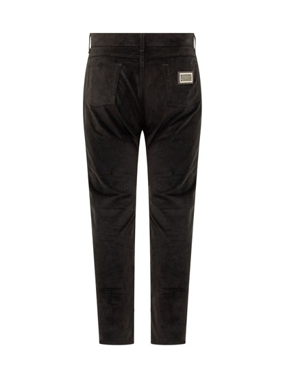 Dolce & Gabbana Dolce & Gabbana Men'S Velvet Pants