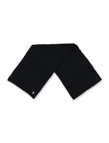 Polo Ralph Lauren Cable Wool-Cashmere Scarf