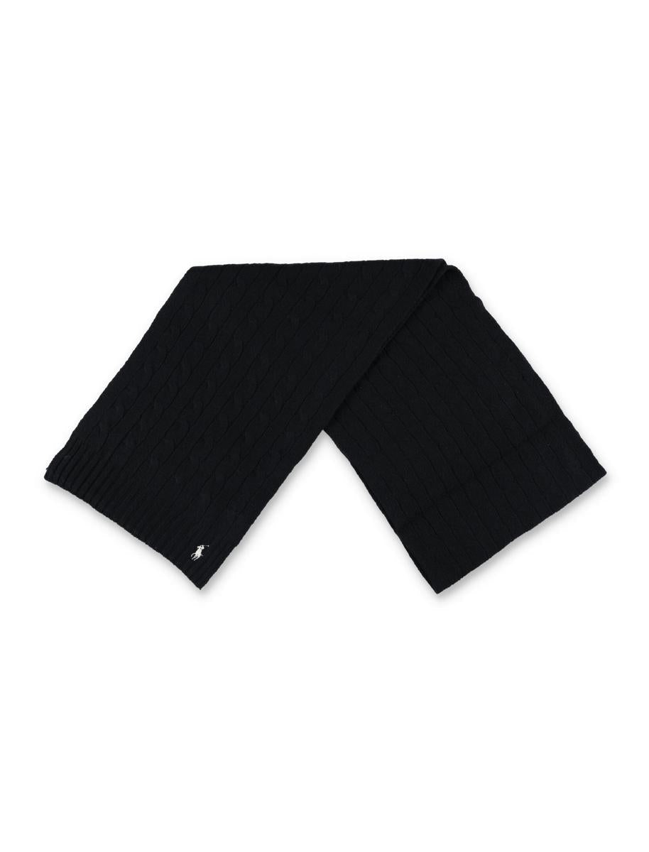 Polo Ralph Lauren Cable Wool-Cashmere Scarf