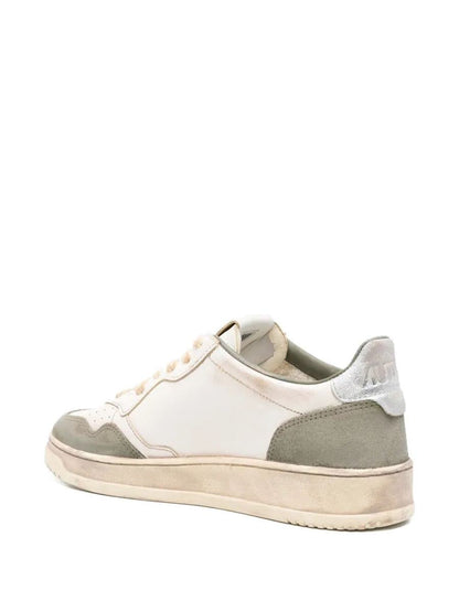Autry "Sup Vintage Low" Suede Sneakers Shoes