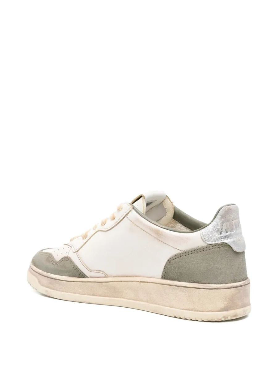 Autry "Sup Vintage Low" Suede Sneakers Shoes