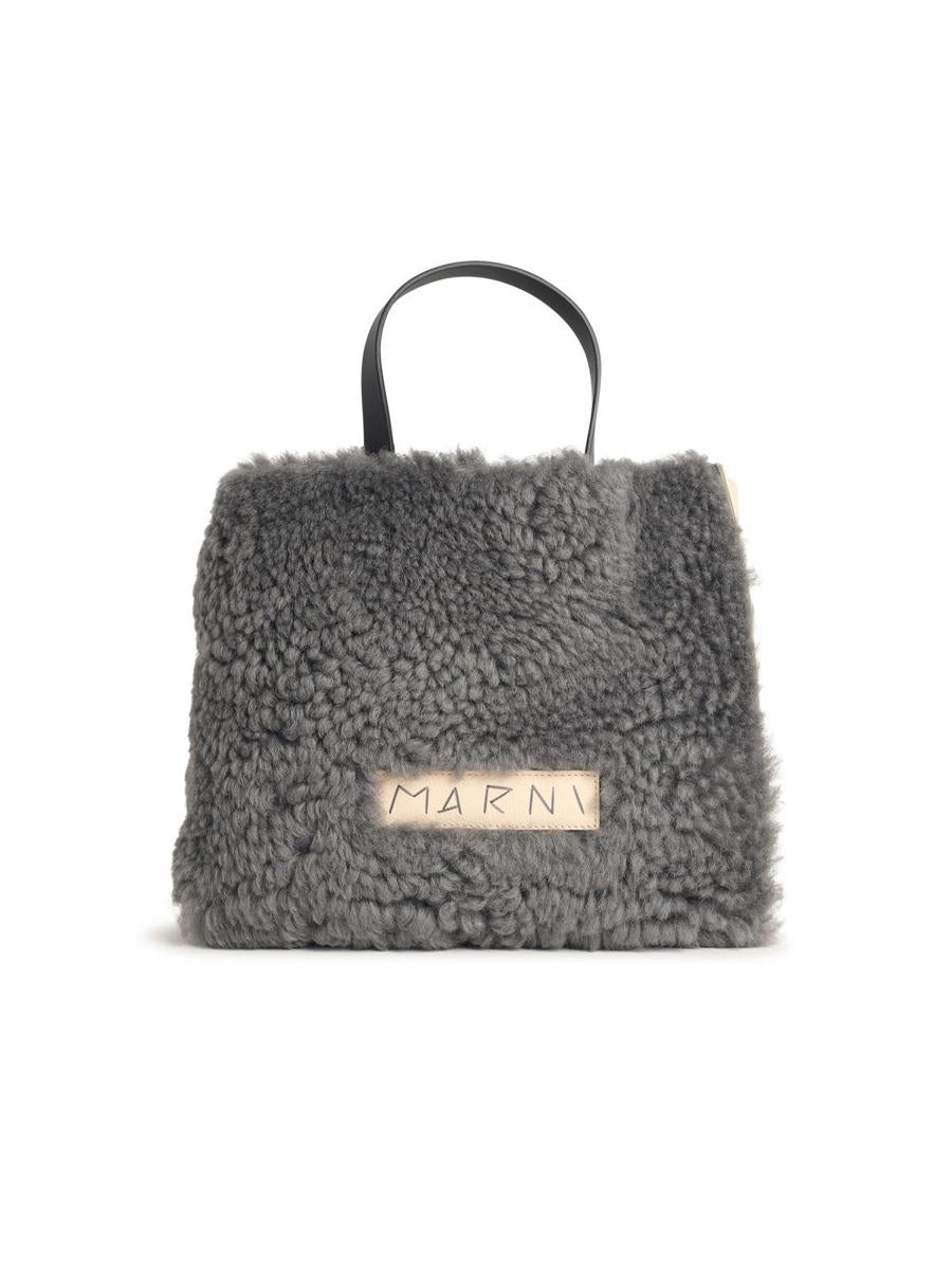 Marni 'Museum' Two-Tone Leather Blend Bag