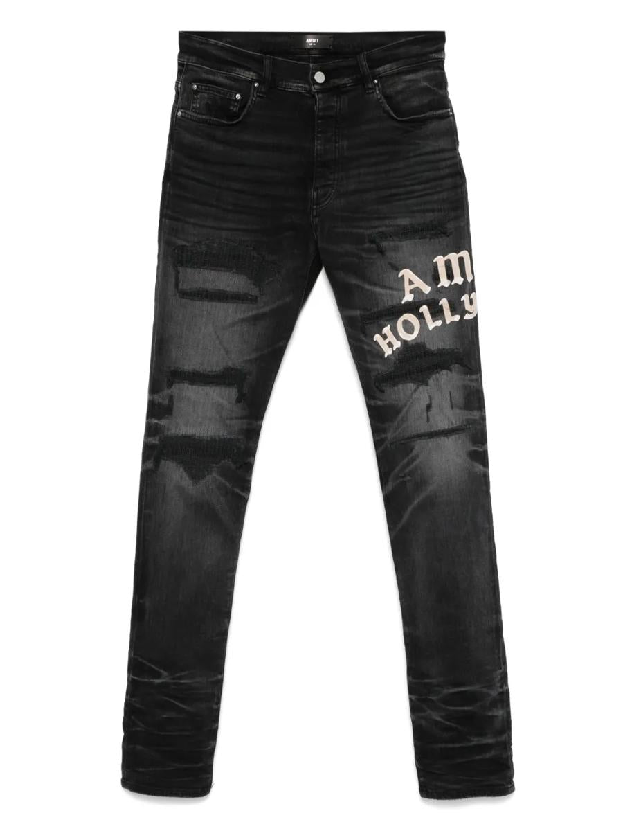 Amiri Distressed Skinny Jeans