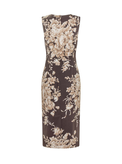 Dolce & Gabbana Dolce & Gabbana Sleeveless Flower Dress
