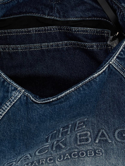 Marc Jacobs 'The Bow Denim Medium Sack' Shoulder Bag