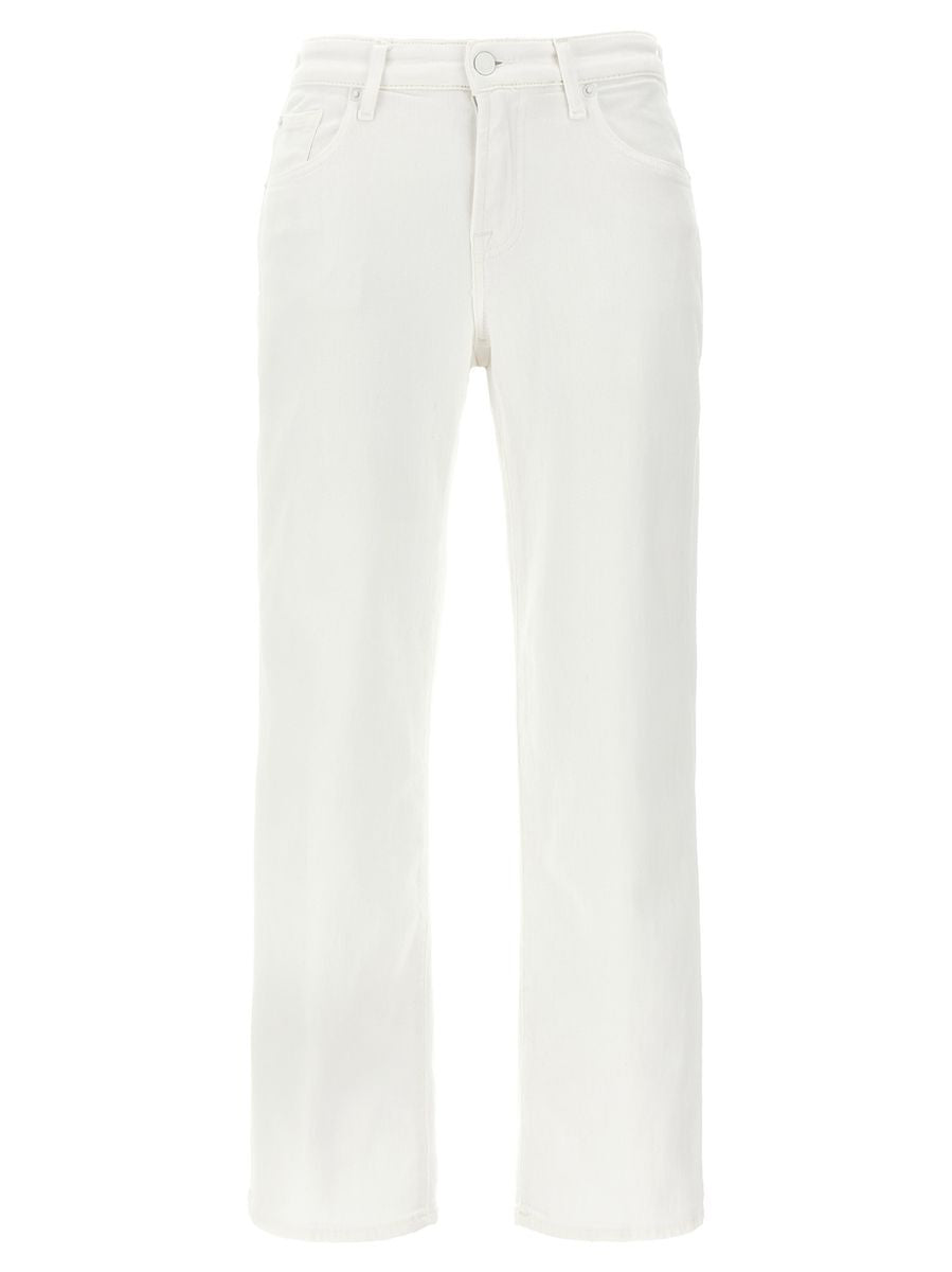 7 For All Mankind Calie Straighnt Cropped Jeans