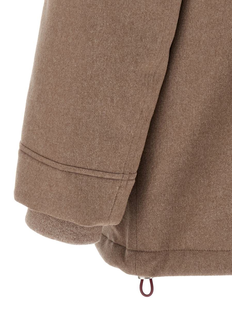 Brunello Cucinelli Flannel Down Jacket