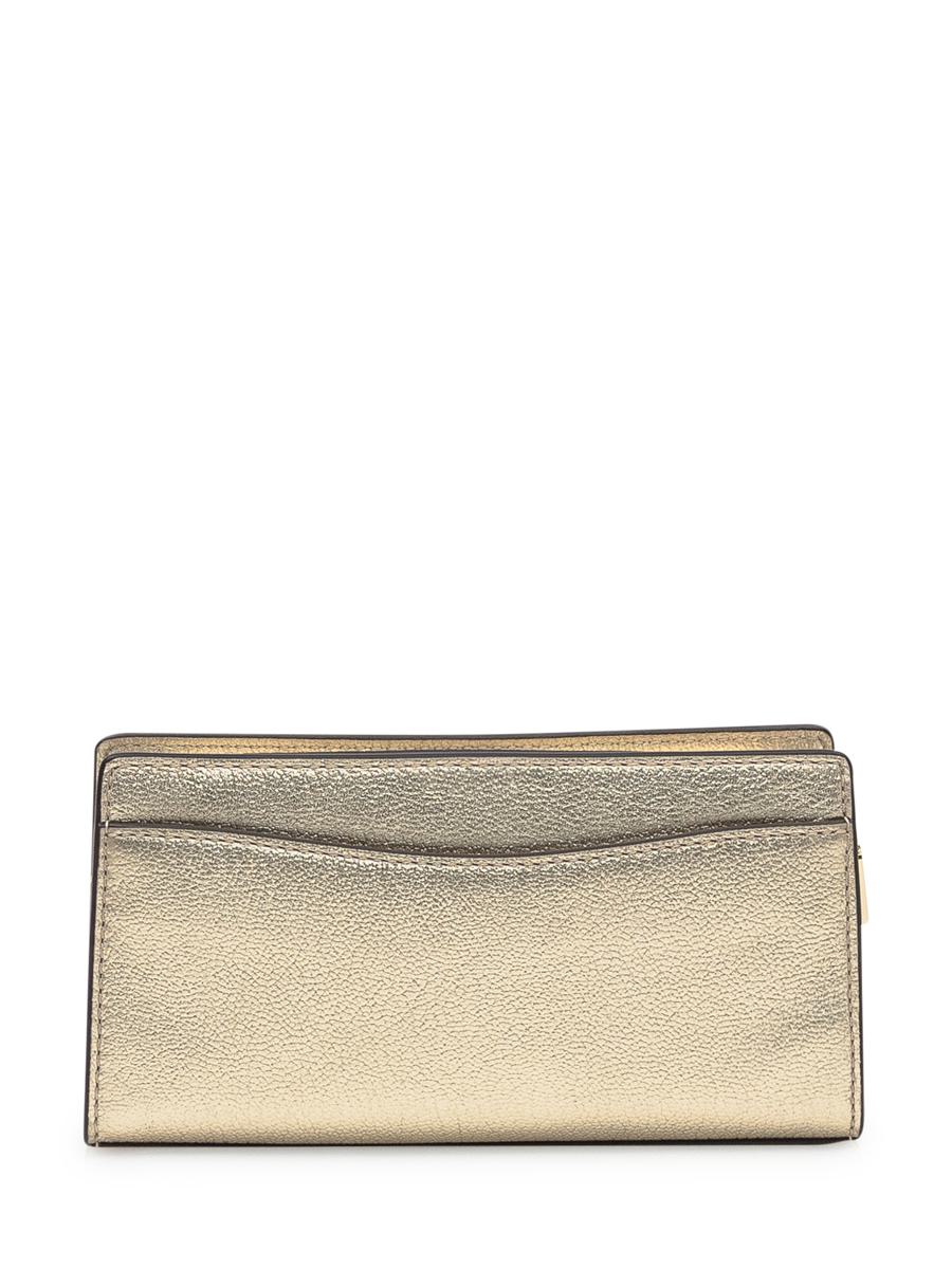Michael Kors Michael Kors Gold Leather Wallet