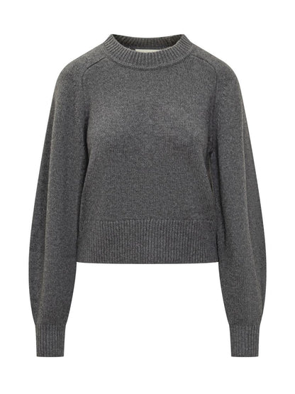 Isabel Marant Isabel Marant Gray Wool And Cashmere Pullover