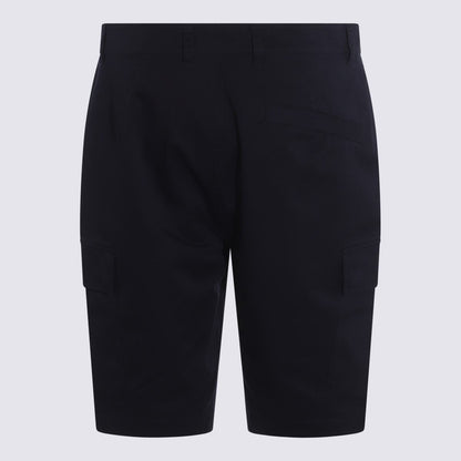 Add Dark Blue Cotton Shorts
