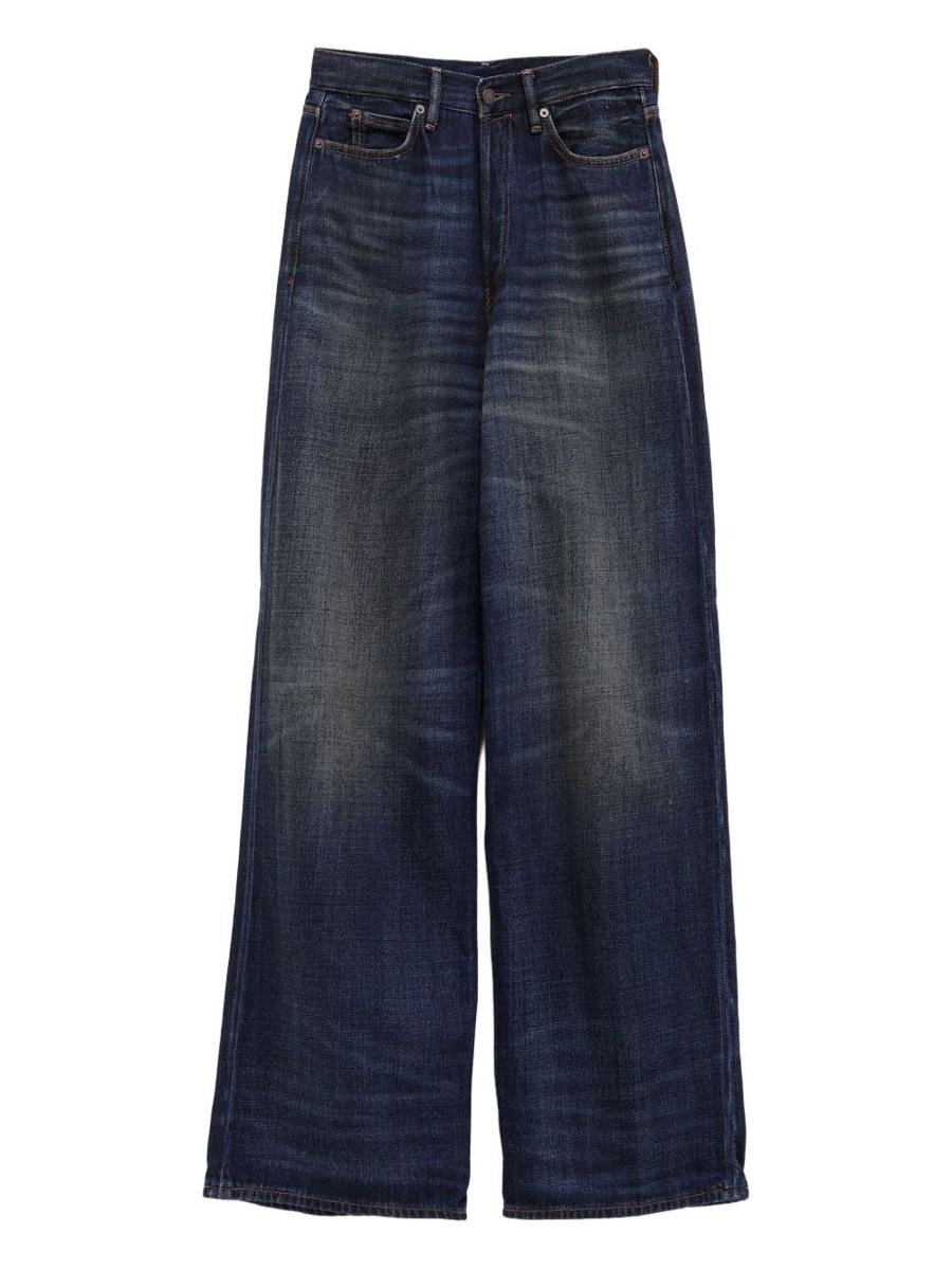 Acne Studios Wide-Leg Denim Jeans