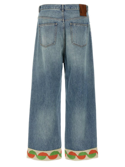 Valentino Garavani Valentino Garavani Jacquard Jeans