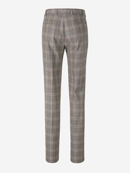 Marco Pescarolo Formal Checked Trousers