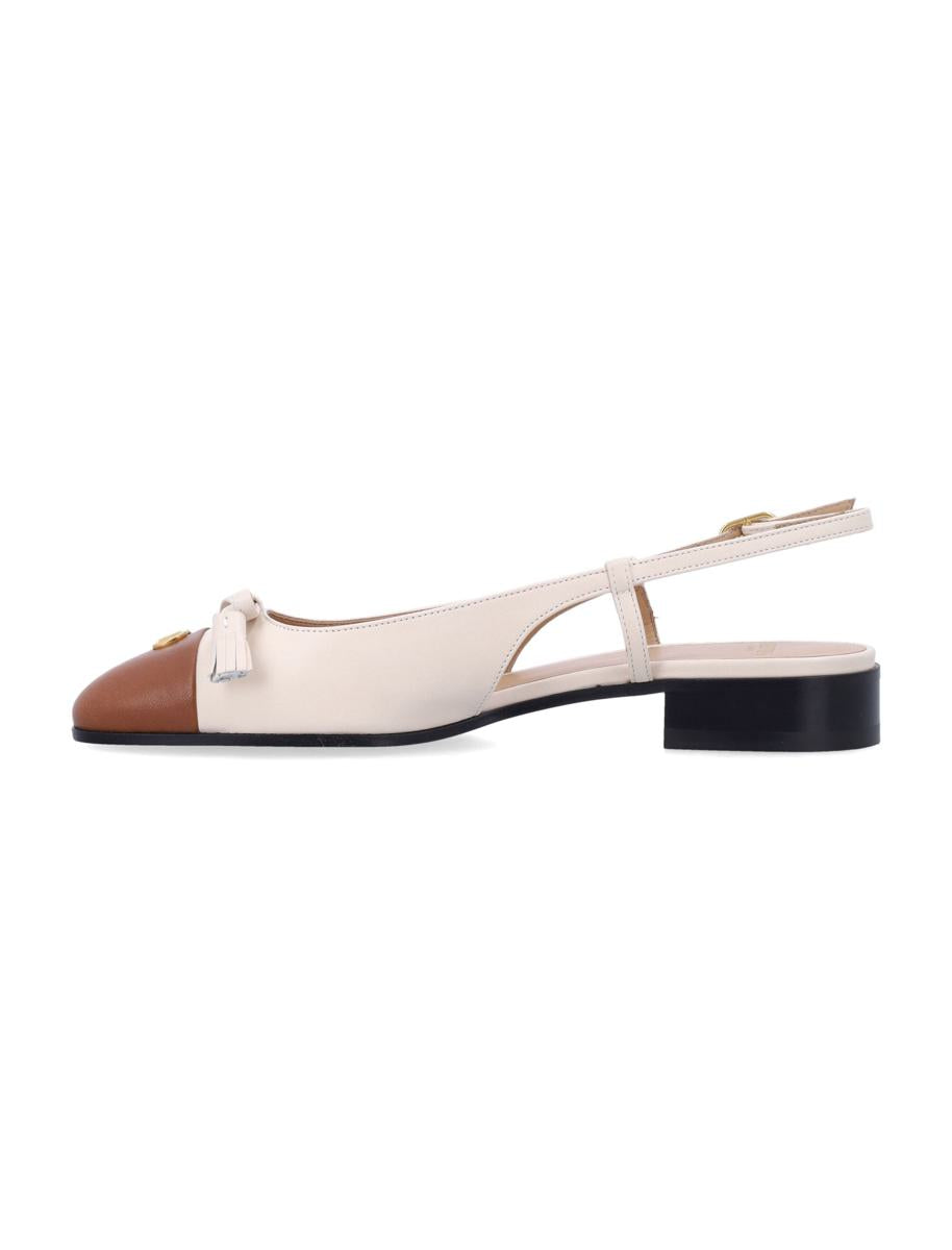 Valentino Garavani Valet Du Roi Slingback Ballerina